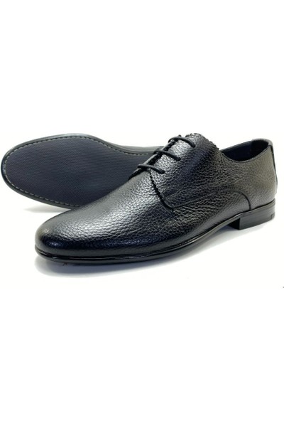 LEOPAR BY BRONZEFACE Siyah Klasik Erkek Yumuşak Deri Ayakkabı