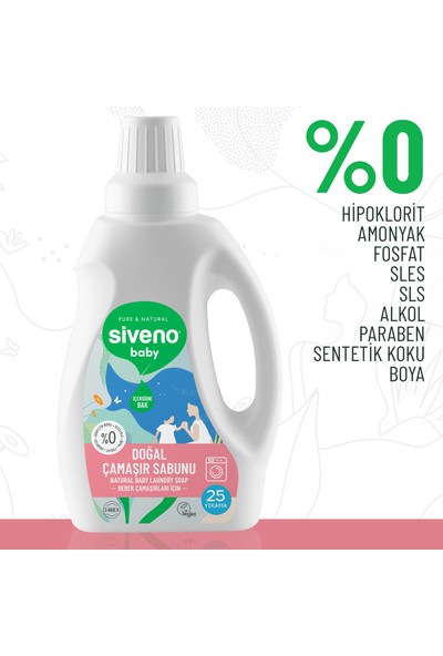 Siveno Baby Doğal Çamaşır Sabunu