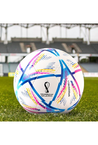Anusun Katar Dünya Kupası 2022 Yeni Yapıştırıcı Futbol Şampiyonası Gençlik Yetişkin Rekabet Eğitim Testi Evrensel Topu No.5 (Yurt Dışından)