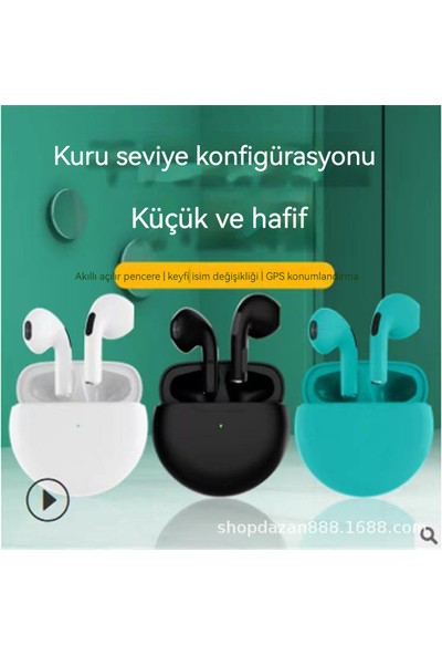 2022 Yeni Kablosuz Bluetooth Kulaklık Kablosuz Kulaklık Dokunmatik Stereo Kulaklık