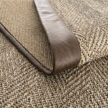 Boston M360 Hav Toz Vermez Kolay Temizlenen Hasır Doku Balık Sırtı İthal Sisal Halı