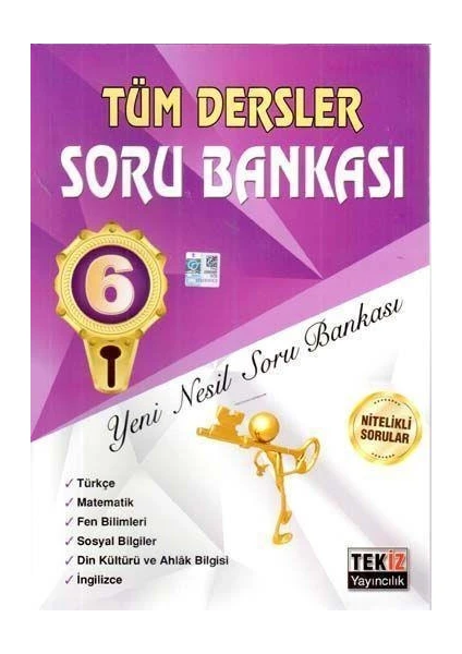 Tekiz 6.sınıf tüm dersler soru bankası