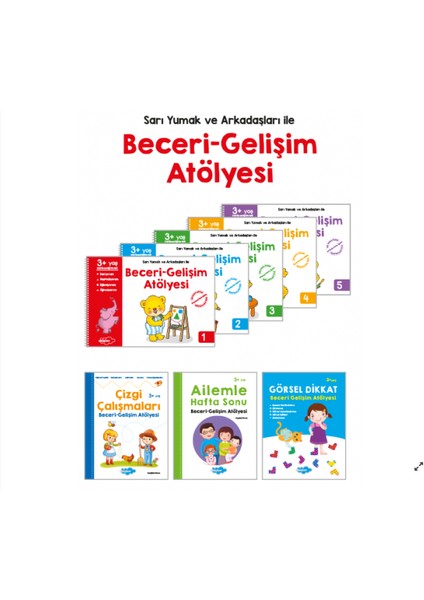 Okul Öncesi Beceri Gelişim Atölyesi Eğitim Seti fiyatları