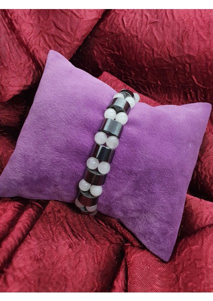 Doğal Pembe Kuvars Hematit Taşı Rolex Bileklik fiyatları