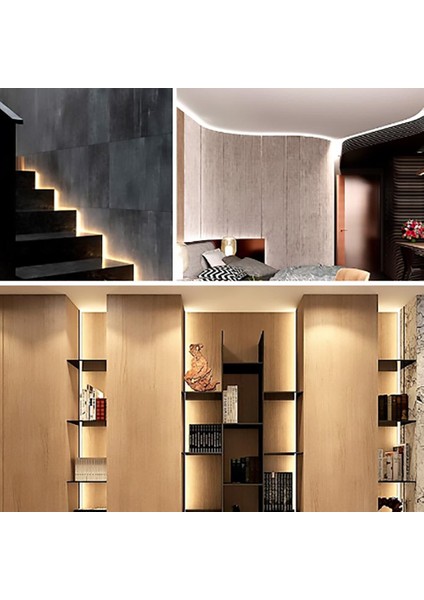 CT-4485 5 Metre 10 Çip Şerit LED Iç Mekan Amber