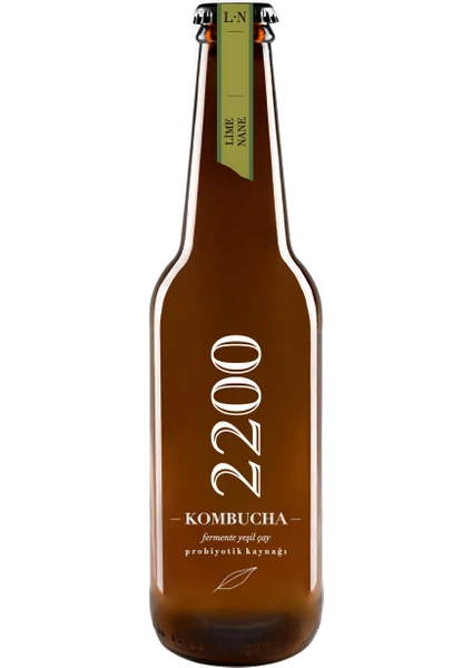 Kombucha 2200 Lime Nane 330 ml  6'lı