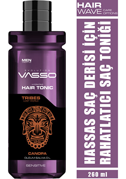 Hassas Saç Derisi Için Rahatlatıcı Saç Toniği - Tribes Canopa Hair Tonic 260 ml 8699216349083