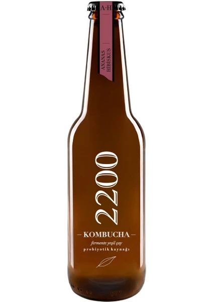 Kombucha 2200 Ananas Hibiskus 330 ml  6'lı