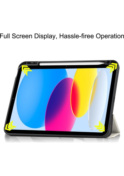 Apple 10.9 Inch Tablet Koruyucu Kılıf - Çok Renkli (Yurt Dışından) fırsatları