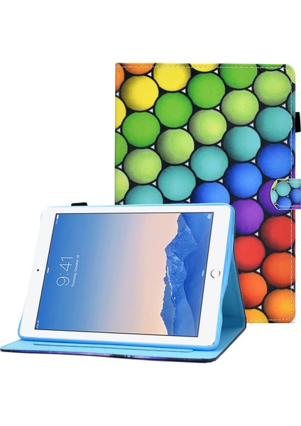 Apple 9.7 Inch Tablet Koruyucu Kılıf - Çok Renkli (Yurt Dışından)