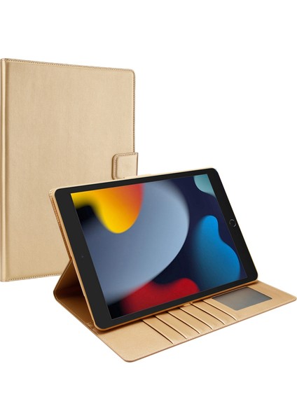 Apple 10.2 Inch Tablet Koruyucu Kılıf - Altın (Yurt Dışından)