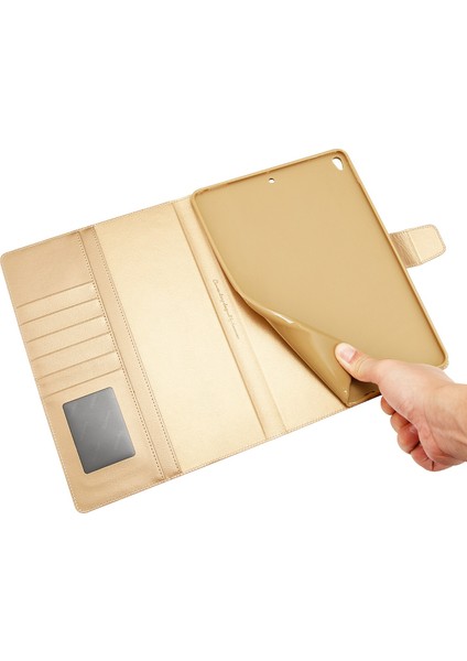 Apple 10.2 Inch Tablet Koruyucu Kılıf - Altın (Yurt Dışından) fırsatları