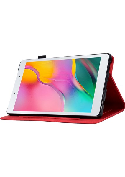 Samsung Galaxy 8.0 Inch Tablet Koruyucu Kılıf - Kırmızı (Yurt Dışından) modelleri