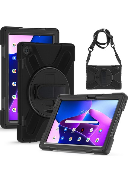 Lenovo 10.1 Inch Tablet Koruyucu Kılıf - Siyah (Yurt Dışından)