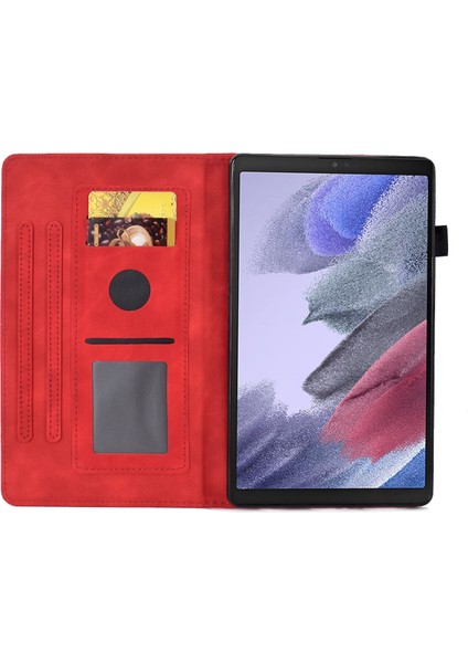 Samsung Galaxy 8.7 Inch Tablet Koruyucu Kılıf - Kırmızı (Yurt Dışından) fiyatları