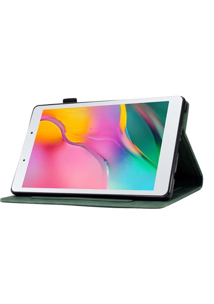 Samsung Galaxy 8.0 Inch Tablet Koruyucu Kılıf - Yeşil (Yurt Dışından) modelleri