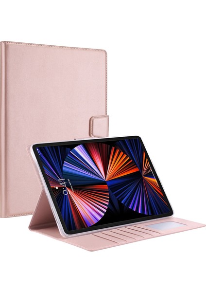 Xfashion Apple 12.9 Inch Tablet Koruyucu Kılıf - Pembe Altın (Yurt Dışından)