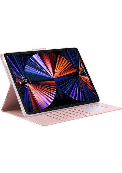 Xfashion Apple 12.9 Inch Tablet Koruyucu Kılıf - Pembe Altın (Yurt Dışından)