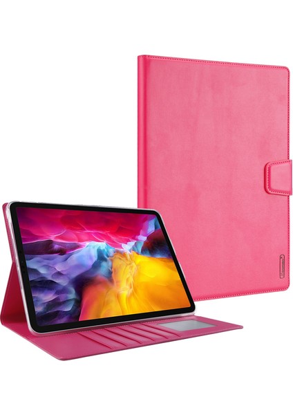 Apple 10.9 Inch Tablet Koruyucu Kılıf - Koyu Pembe (Yurt Dışından)