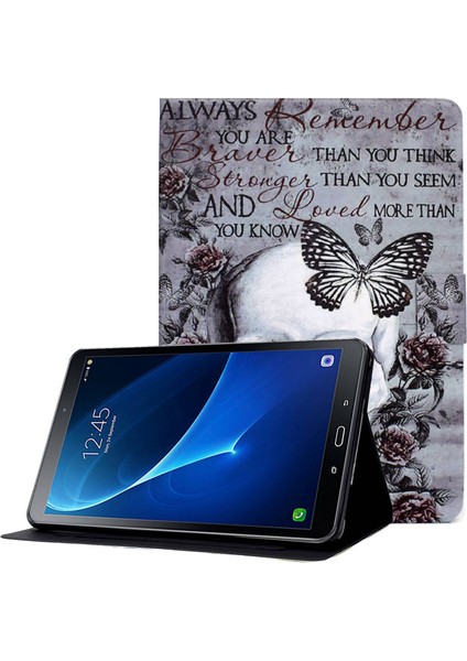 Xfashion Samsung Galaxy 10.1 Inch Tablet Koruyucu Kılıf - Çok Renkli (Yurt Dışından)