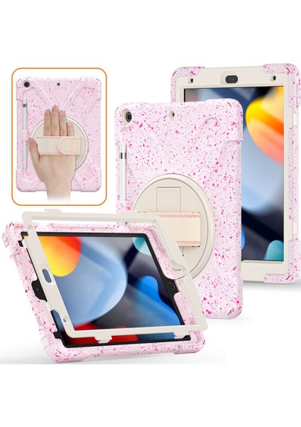 Apple 10.2 Inch Tablet Koruyucu Kılıf - Pembe (Yurt Dışından)