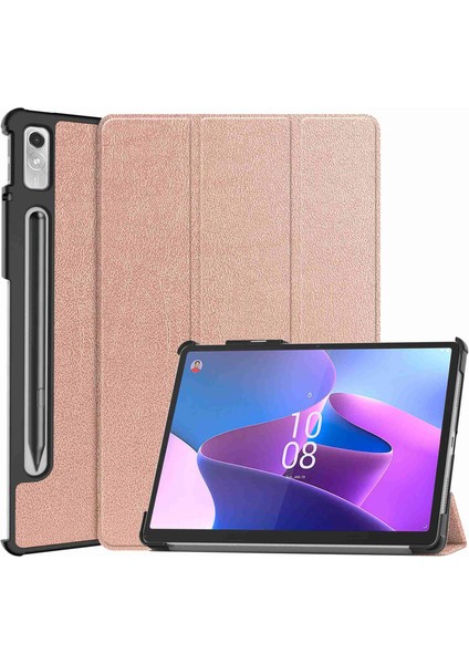 Xfashion Lenovo 11.2 Inch Tablet Koruyucu Kılıf - Pembe Altın (Yurt Dışından)