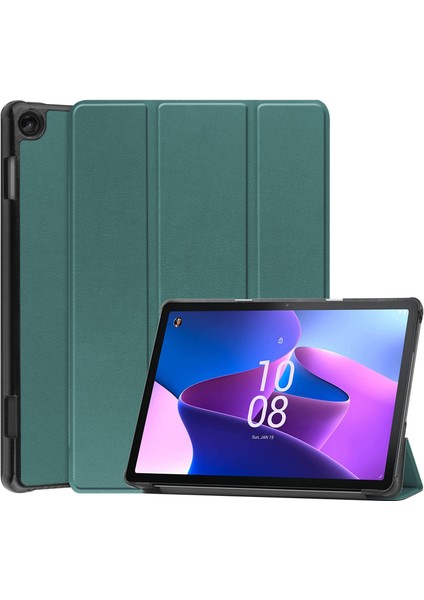 Lenovo 10.1 Inch Tablet Koruyucu Kılıf - Koyu Yeşil (Yurt Dışından)