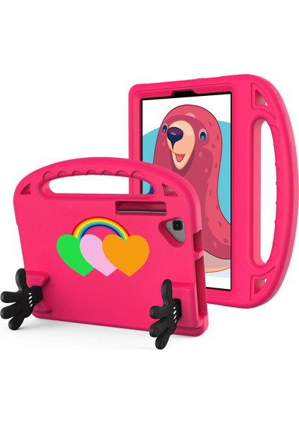 Samsung Galaxy 10.4 Inch Tablet Koruyucu Kılıf - Koyu Pembe (Yurt Dışından)