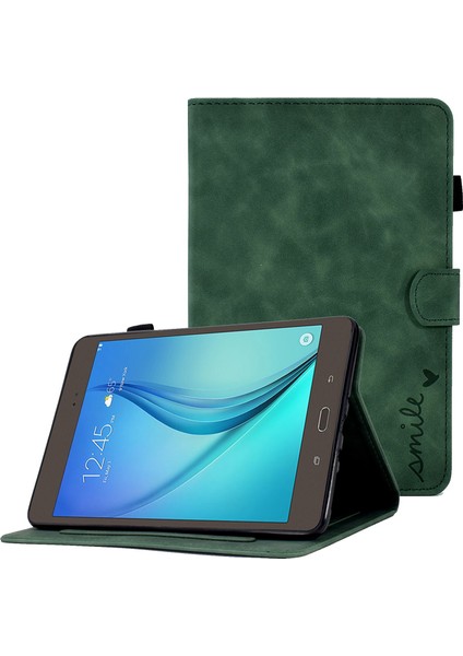 Samsung Galaxy 8.0 Inch Tablet Koruyucu Kılıf - Yeşil (Yurt Dışından)