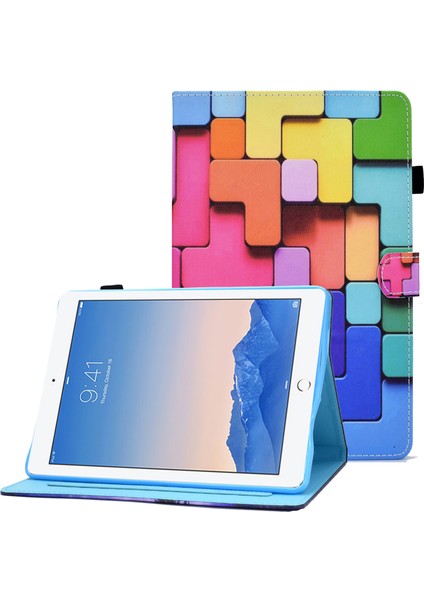 Apple 9.7 Inch Tablet Koruyucu Kılıf - Çok Renkli (Yurt Dışından)