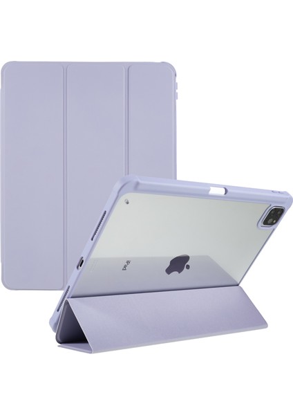 Apple 12.9 Inch Tablet Koruyucu Kılıf - Mor (Yurt Dışından)