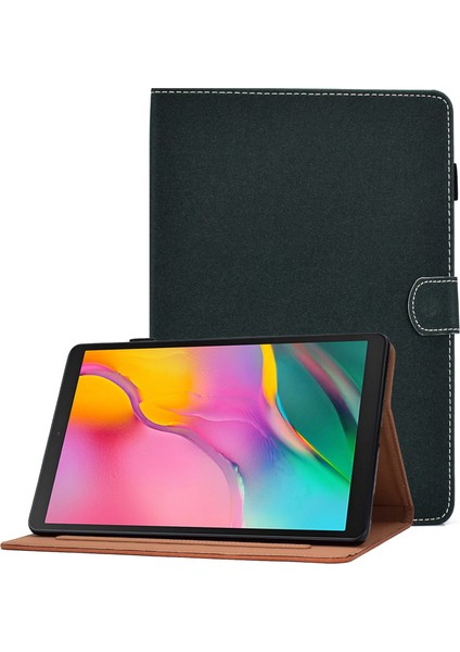 Samsung Galaxy 10.1 Inch Tablet Koruyucu Kılıf - Yeşil (Yurt Dışından)