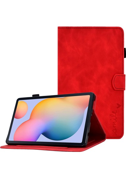 Samsung Galaxy 10.4 Inch Tablet Koruyucu Kılıf - Kırmızı (Yurt Dışından)