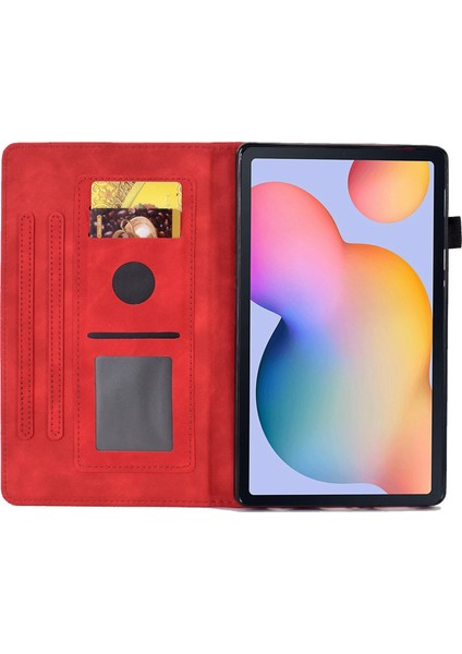 Samsung Galaxy 10.4 Inch Tablet Koruyucu Kılıf - Kırmızı (Yurt Dışından) modelleri