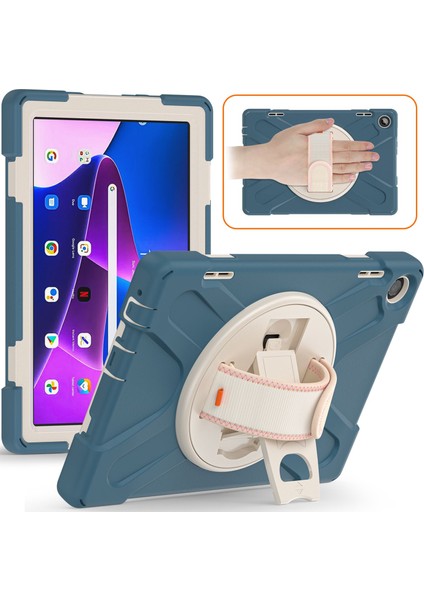 Lenovo 10.1 Inch Tablet Koruyucu Kılıf - Mavi (Yurt Dışından)