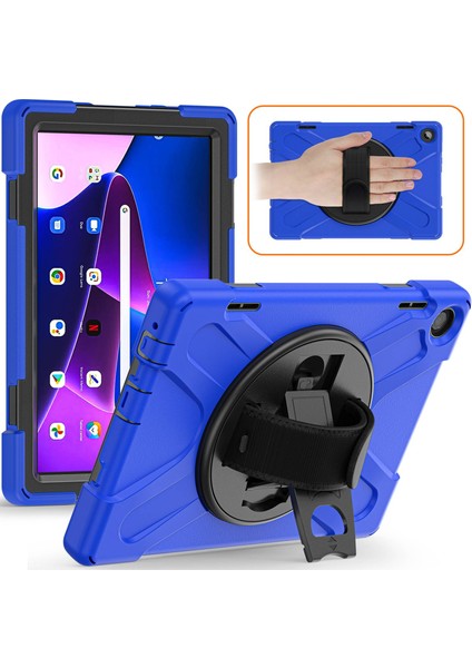 Lenovo 10.1 Inch Tablet Koruyucu Kılıf - Mavi/siyah (Yurt Dışından)