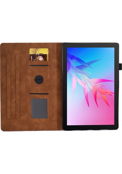 Huawei 9.7 Inch / 10.1 Inch Tablet Koruyucu Kılıf - Kahverengi (Yurt Dışından) modelleri