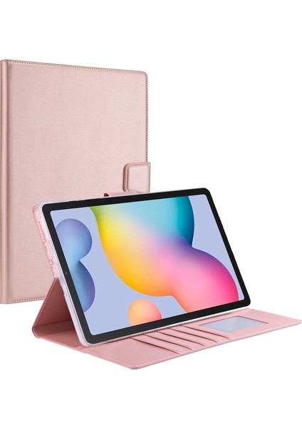 Xfashion Samsung Galaxy 10.4 Inch Tablet Koruyucu Kılıf - Pembe Altın (Yurt Dışından)