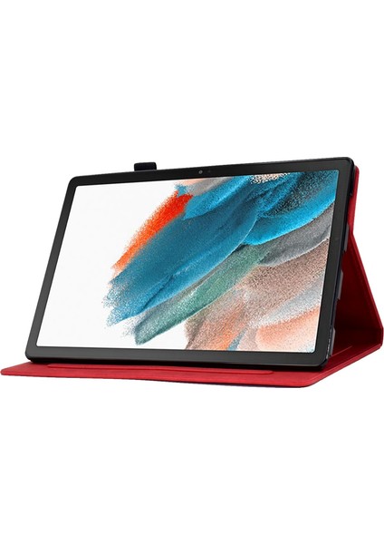 Samsung Galaxy 10.5 Inch Tablet Koruyucu Kılıf - Kırmızı (Yurt Dışından) fırsatları