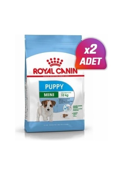 2 Adet - Royal Canin Mini Puppy Küçük Irk Yavru Köpek Maması 4 kg