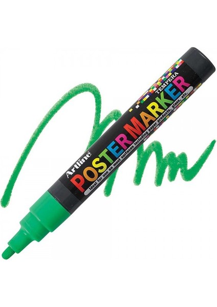 : Poster Markörü : 4,0 mm : Fosforlu Yeşil fiyatları