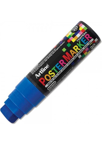 : Poster Markörü : 20,0 mm : Mavi