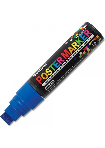 : Poster Markörü : 12,0 mm : Mavi
