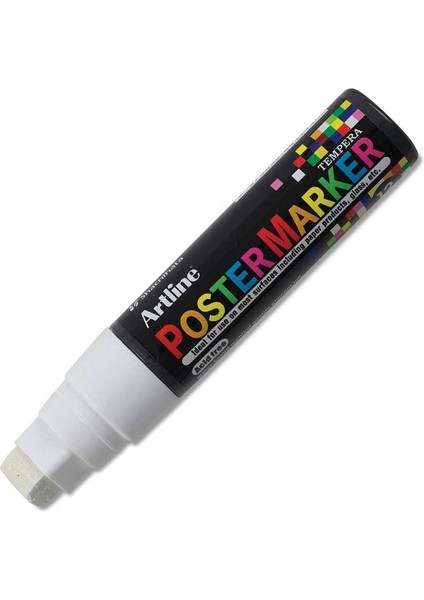 : Poster Markörü : 12,0 mm : Beyaz