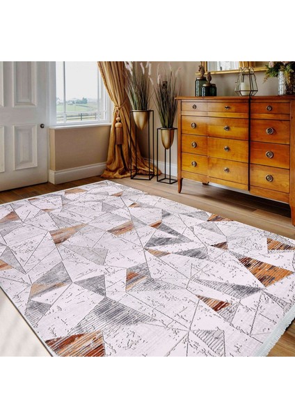 Çam Halı Crea Plus Stone Roxanne 17169 Gri Taba Modern Desenli Makine Halısı fiyatları