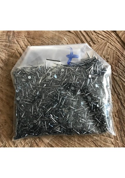 Mini Menteşe Çivisi Klips Çivisi 7mm Siyahı Renk Mini Çivi 1 Pk