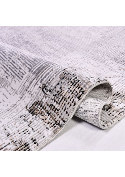 Çam Halı Crea Plus Stone Roxanne 17187 Krem Gri Modern Desenli Makine Halısı indirimleri