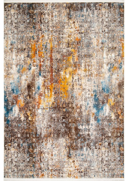 Çam Halı Crea Plus 7/25 9021 Eskitme Desenli Makine Halısı