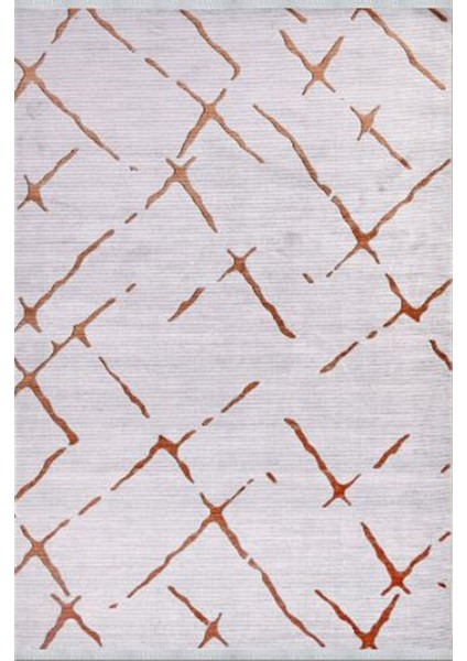 Çam Halı Crea Plus Stone Roxanne 17171 Gri Taba Modern Desenli Makine Halısı