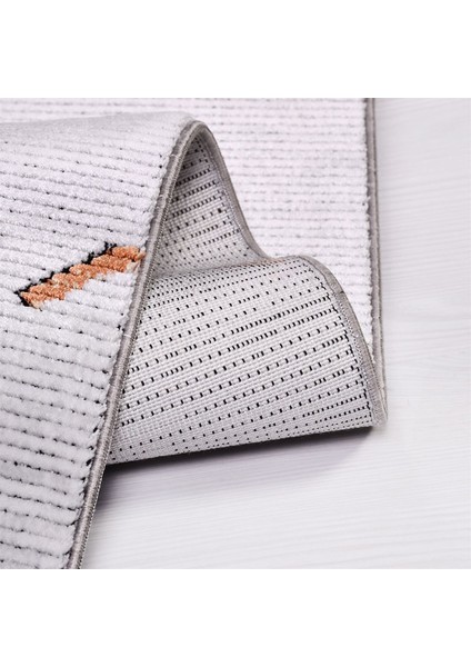 Çam Halı Crea Plus Stone Roxanne 17171 Gri Taba Modern Desenli Makine Halısı